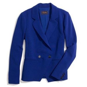 Buckley Tailors for Madewell Royal Blue Blazer (Size 6)